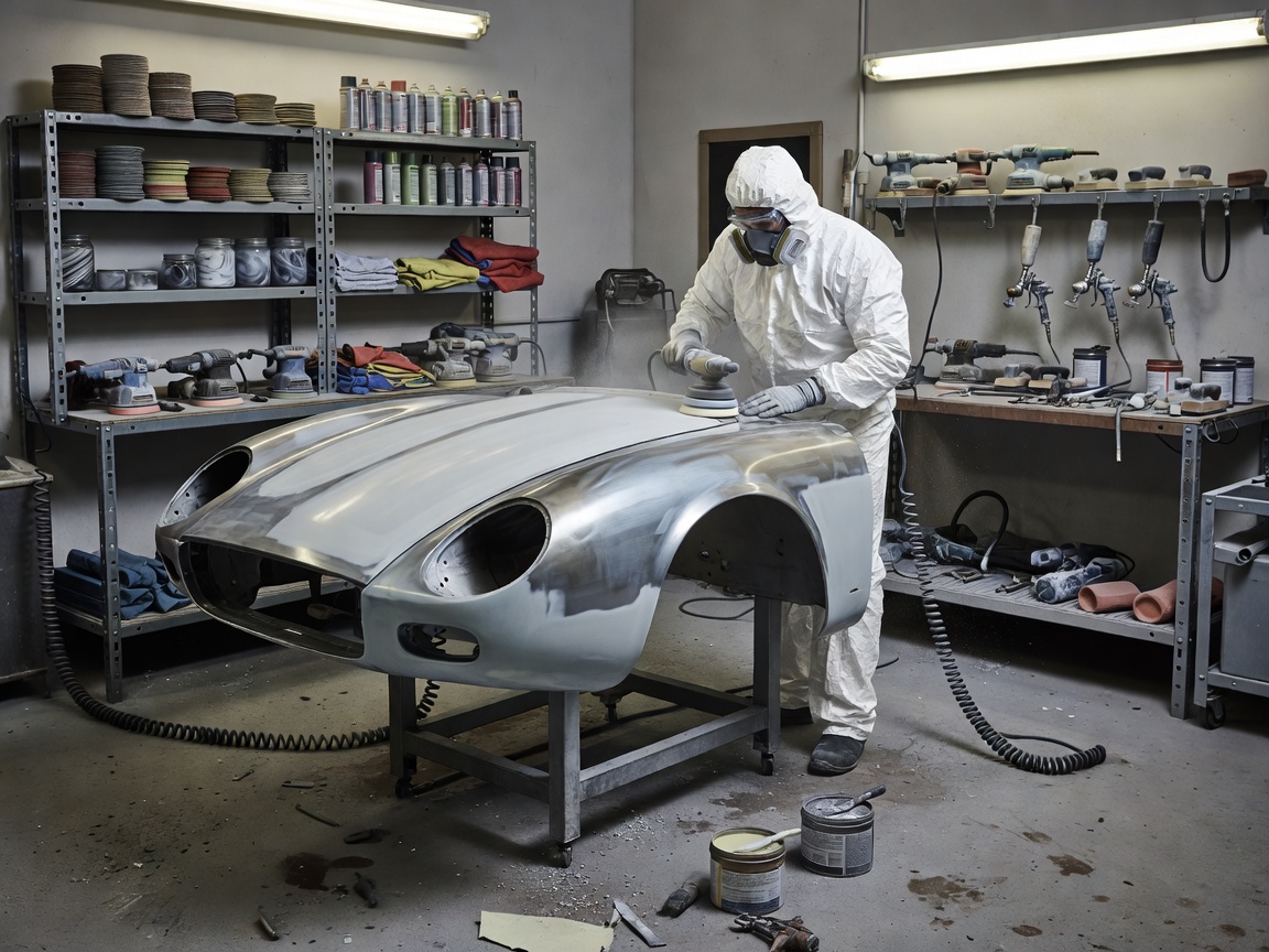 Technical paint preparation and polishing
